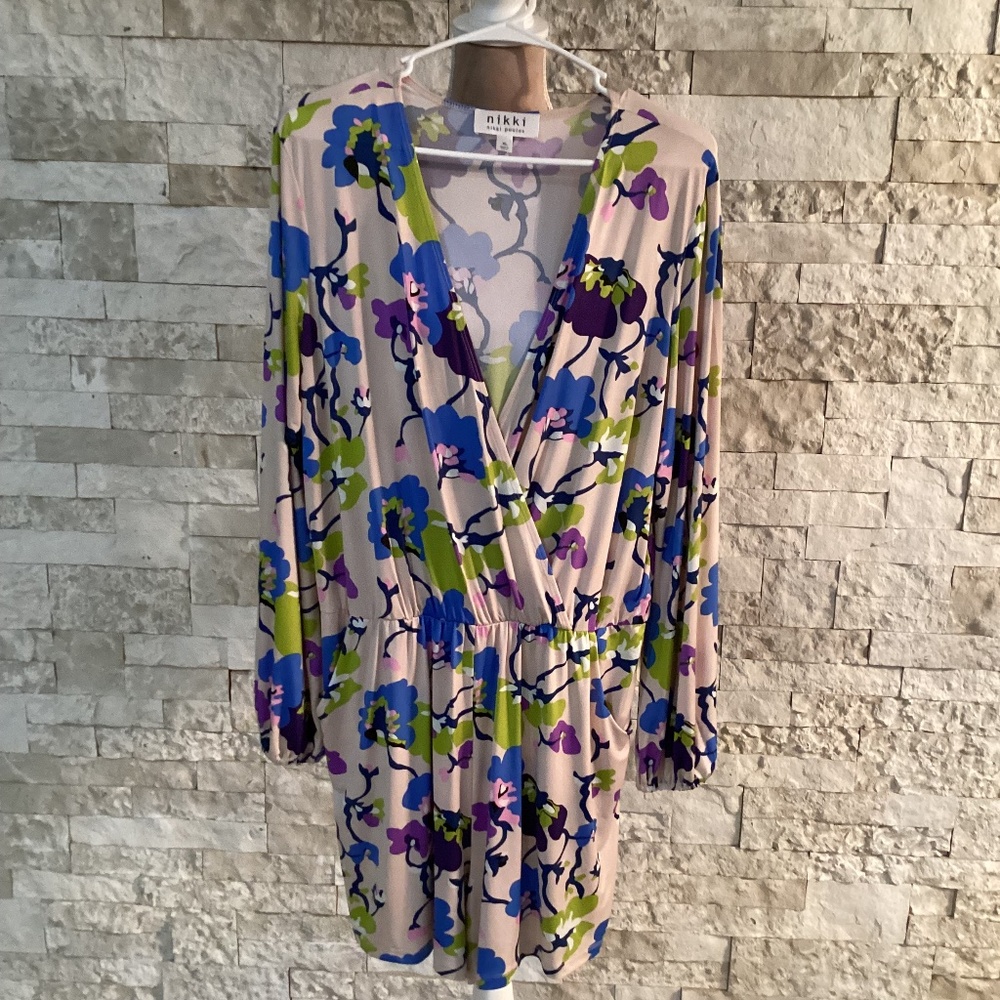 Nikki Poulos Wrap Romper